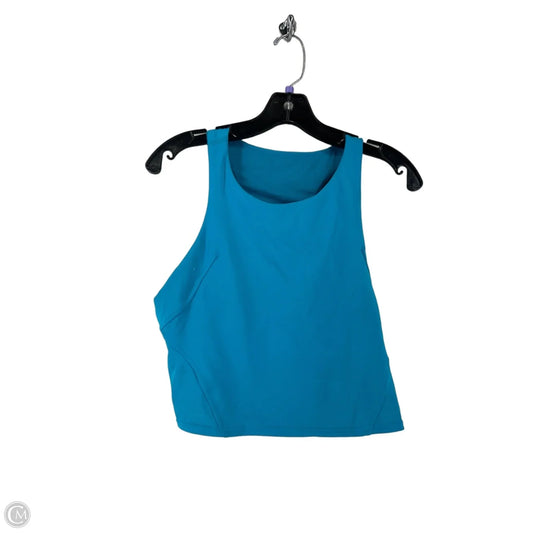 Athletic Tank Top By Lululemon In Blue, Size: 12