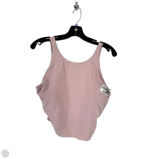 Athletic Tank Top By Lululemon In Pink, Size: 12