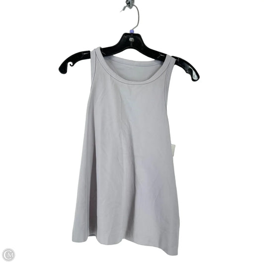 Athletic Tank Top By Lululemon In Grey, Size: S