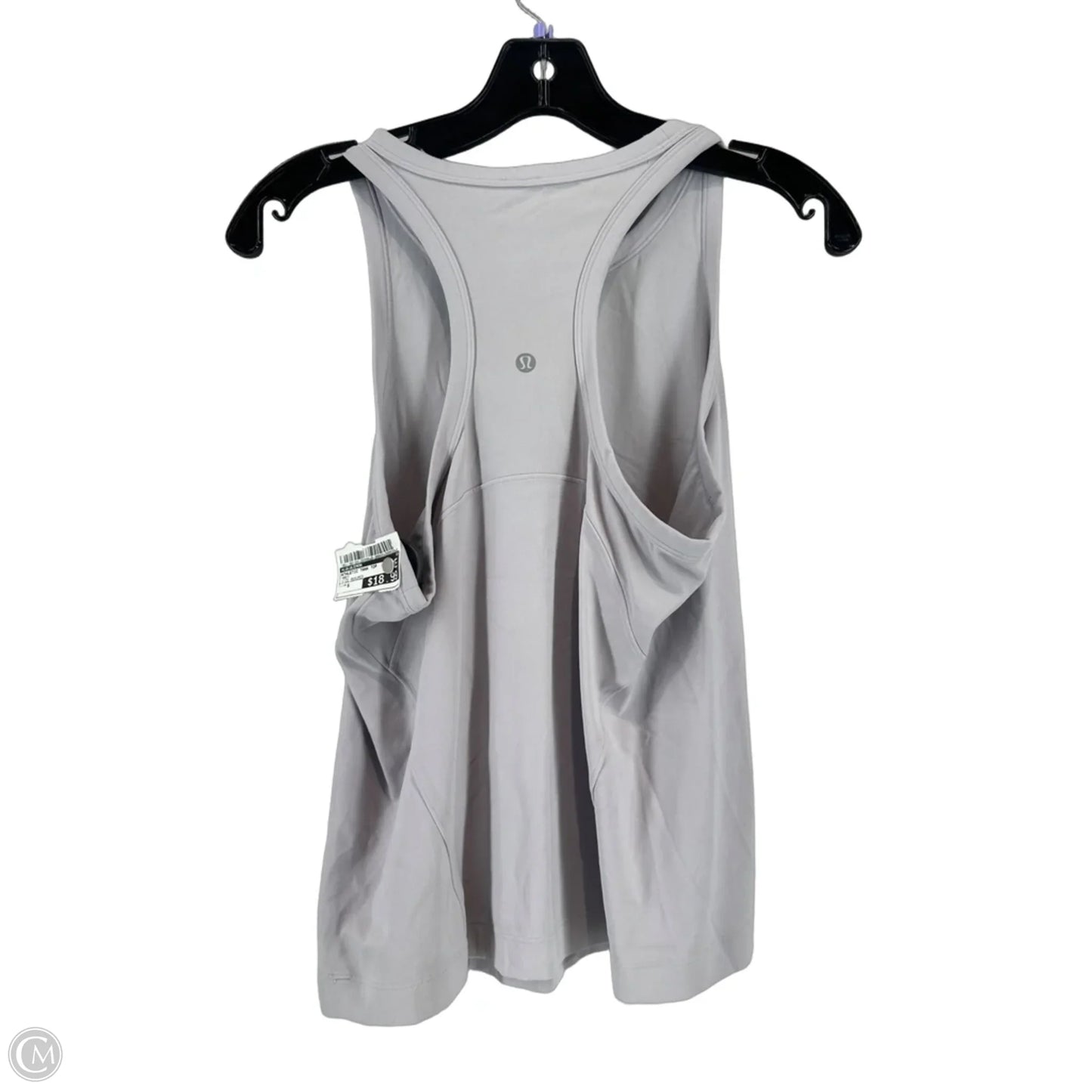 Athletic Tank Top By Lululemon In Grey, Size: S