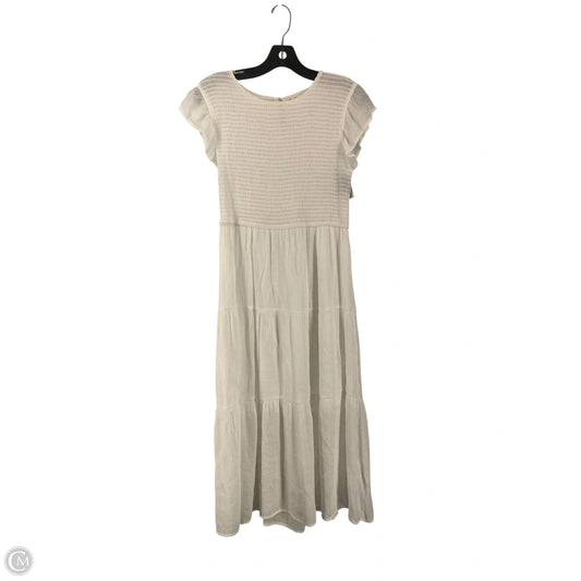 Dress Casual Maxi By Blu Pepper In White, Size: L