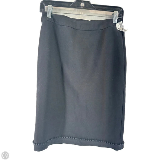 Skirt Mini & Short By Ann Taylor In Black, Size: 2p