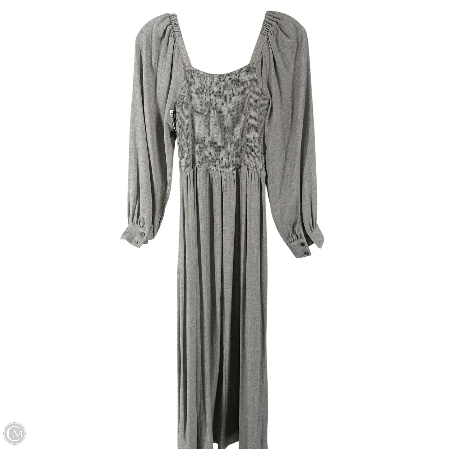 Dress Casual Maxi By Madewell In Grey, Size: Xs