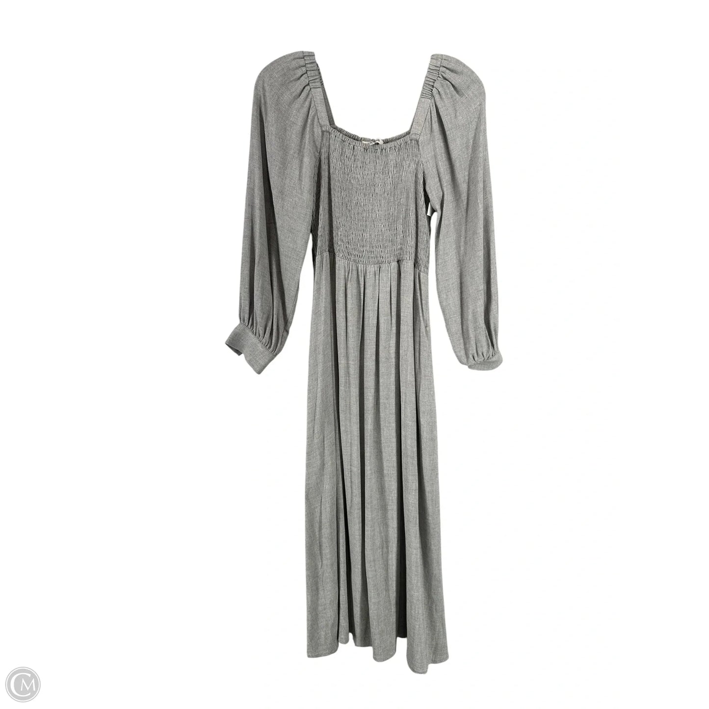 Dress Casual Maxi By Madewell In Grey, Size: Xs
