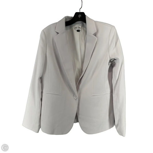 Blazer By Ann Taylor In White, Size: 4