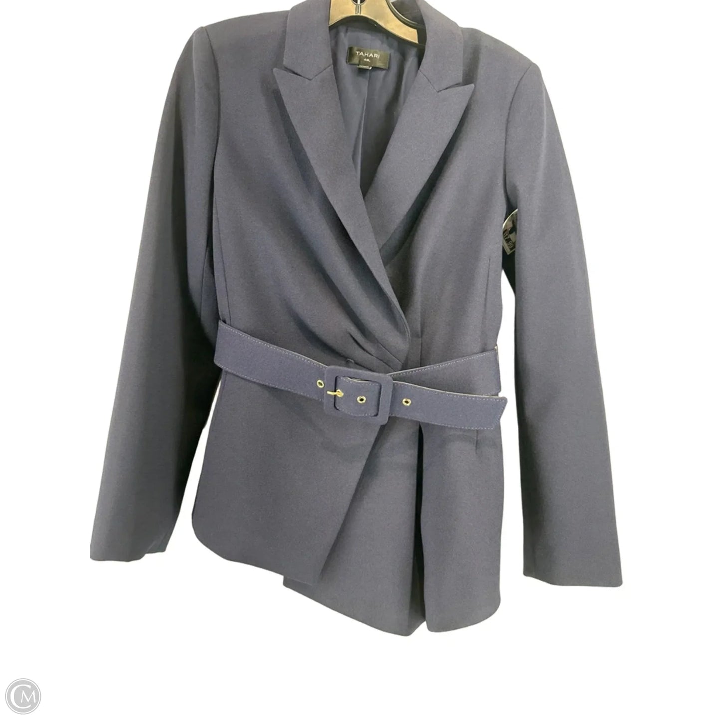 Blazer By Tahari In Blue, Size: 4