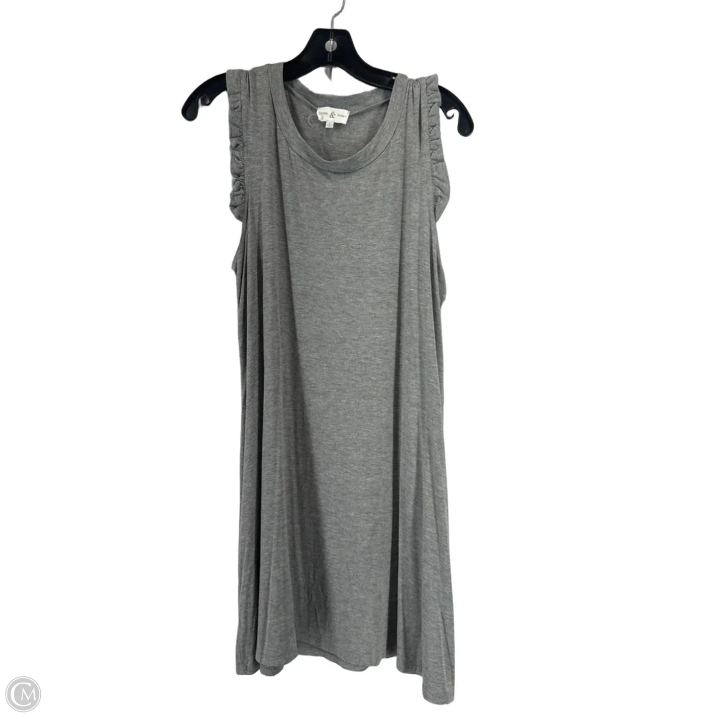 Dress Casual Short By Thyme And Honey In Grey, Size: L