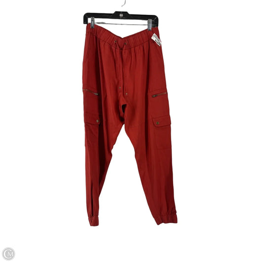 Pants Joggers By Banana Republic In Red, Size: M
