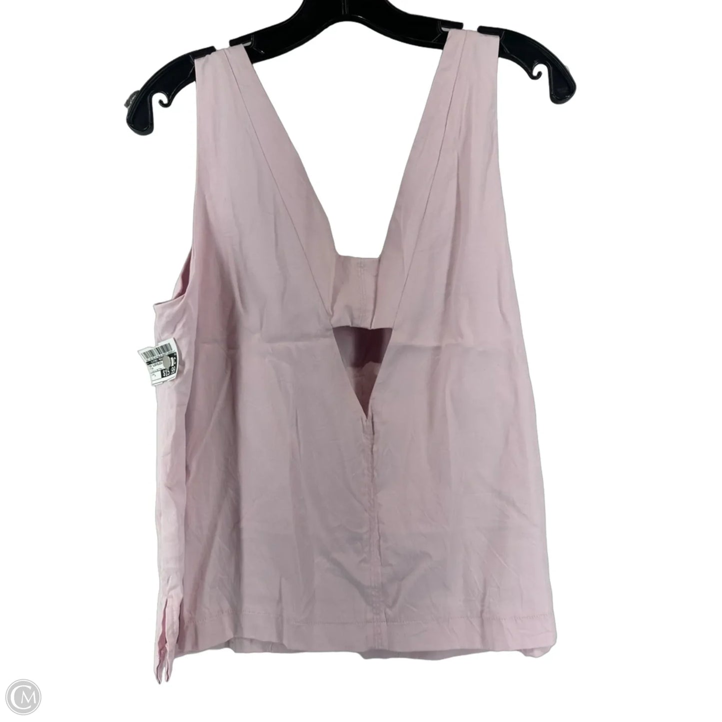 Top Sleeveless By Clothes Mentor In Pink, Size: L