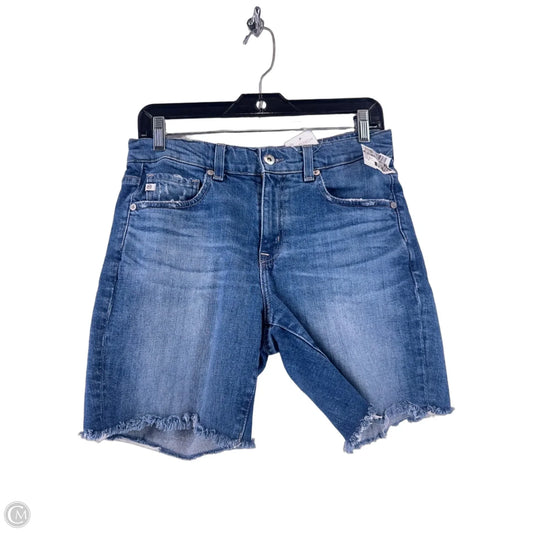 Shorts By Adriano Goldschmied In Blue Denim, Size: 0