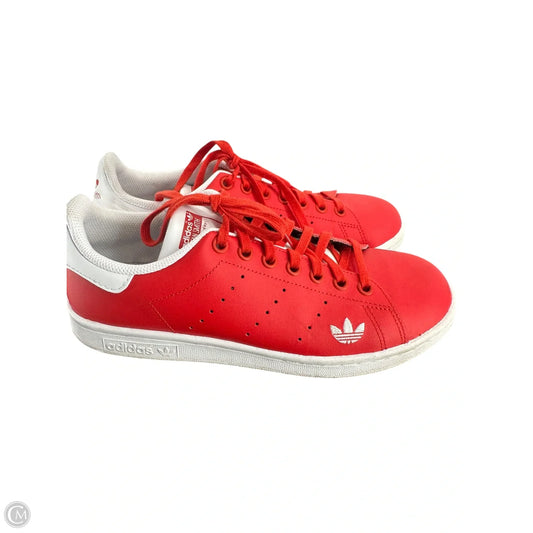 Shoes Sneakers By Adidas In Red, Size: 8