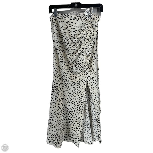 Skirt Maxi By Cider In Polkadot Pattern, Size: S