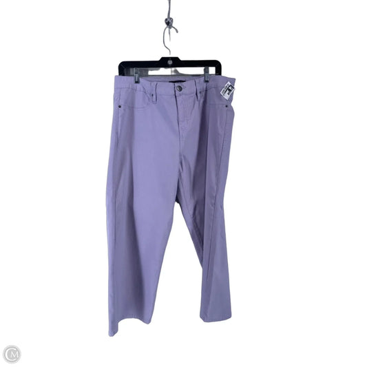 Pants Wide Leg By Royalty In Purple, Size: Xl