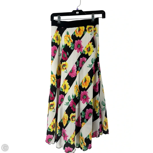 Skirt Midi By Lapis In Floral Print, Size: M