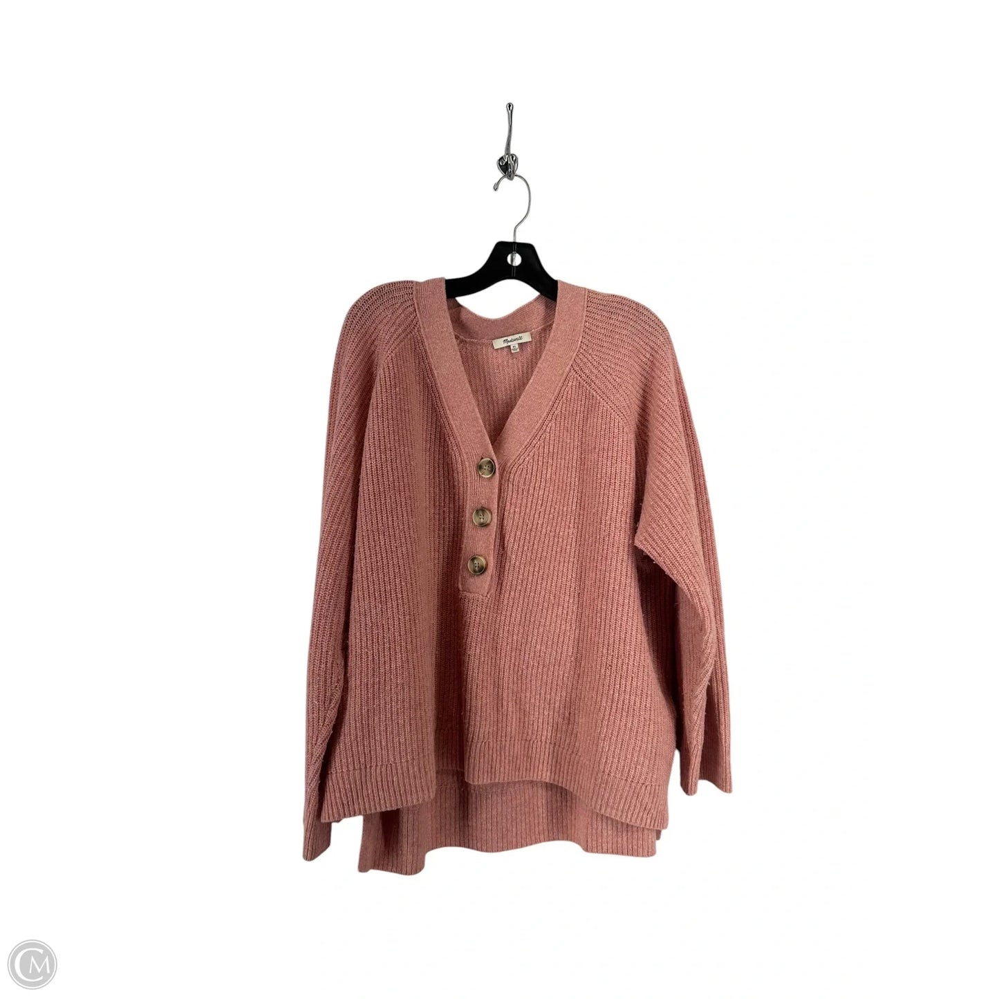 Sweater By Madewell In Pink, Size: Xl