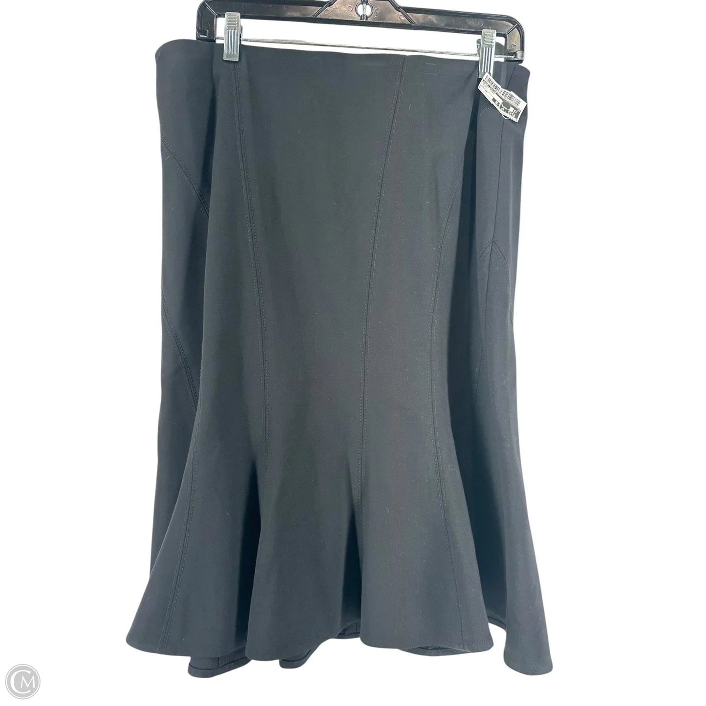 Skirt Midi By Ann Taylor In Black, Size: 10