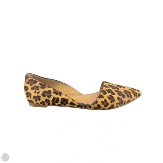 Shoes Flats By J. Crew In Animal Print, Size: 8