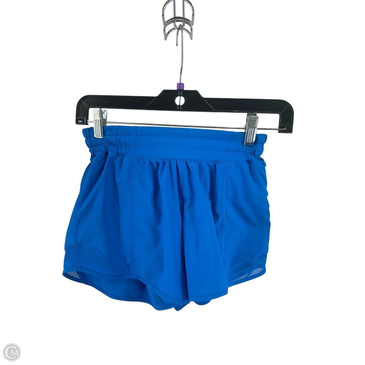 Athletic Shorts By Lululemon In Blue, Size: 2