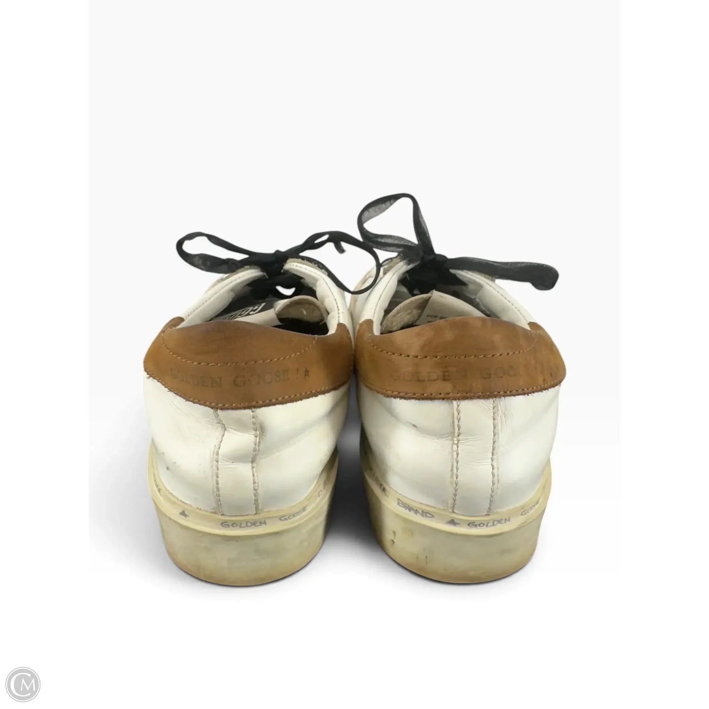 Shoes Luxury Designer By Golden Goose In White, Size: 7