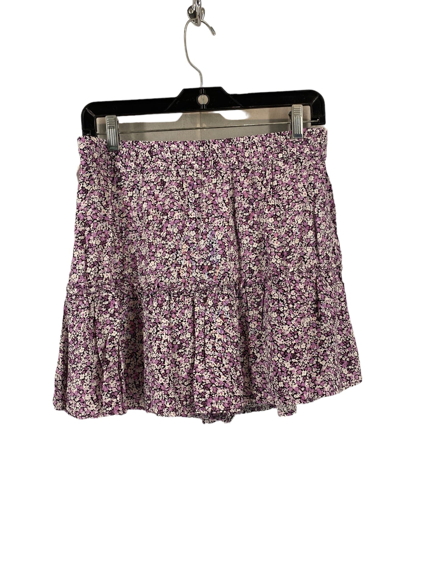 Floral Print Skirt Mini & Short Zara, Size L