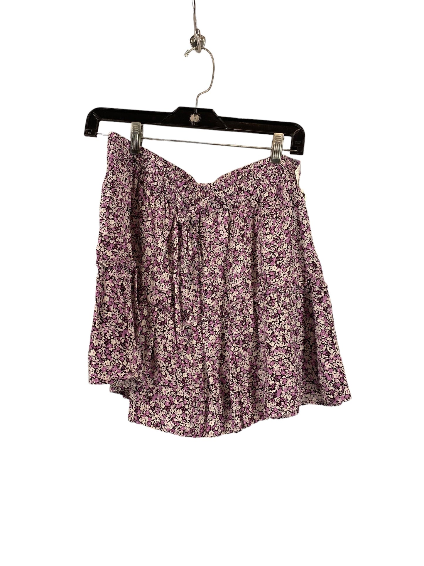 Floral Print Skirt Mini & Short Zara, Size L