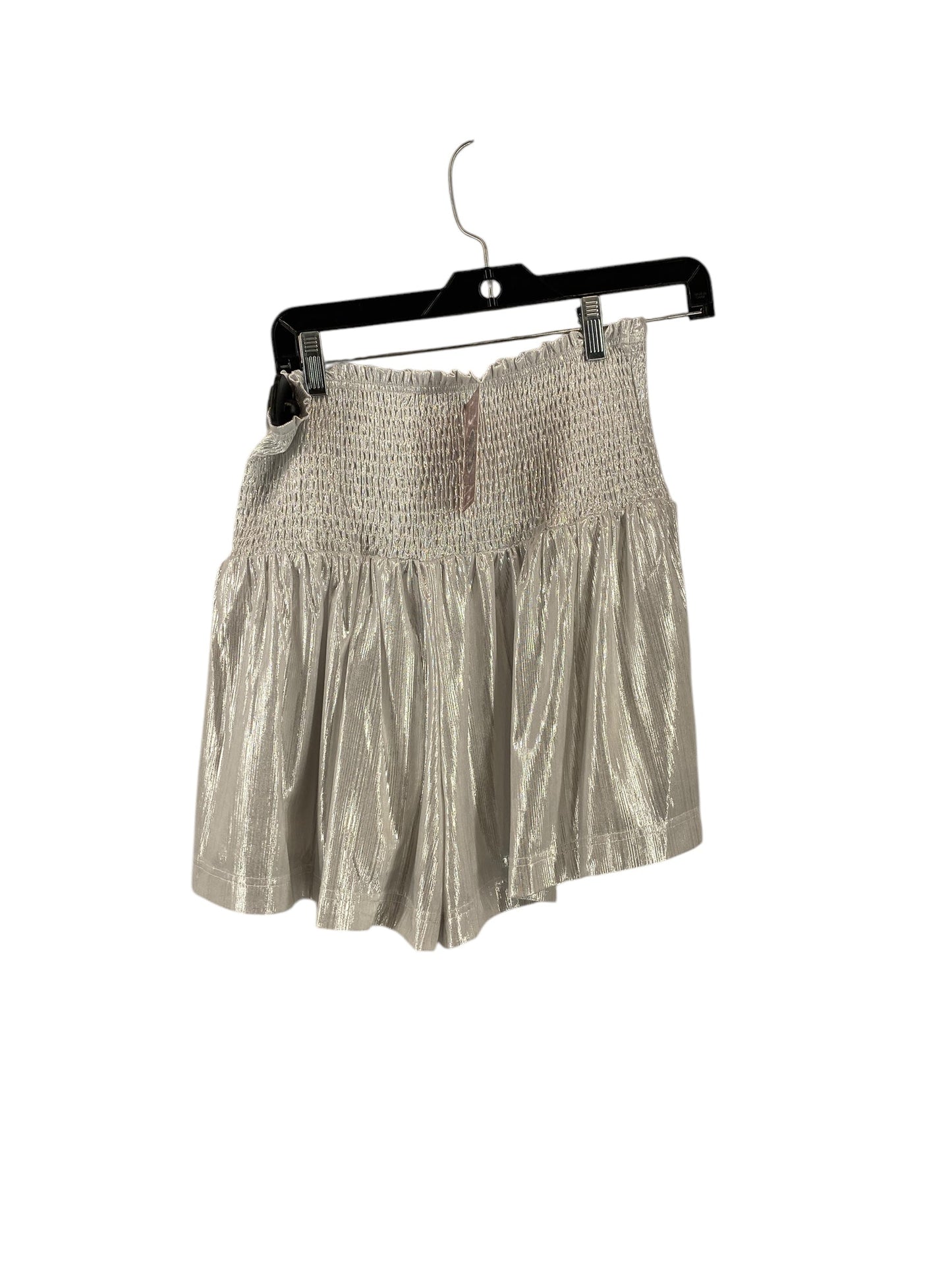 Shorts By Clothes Mentor In Silver, Size: M