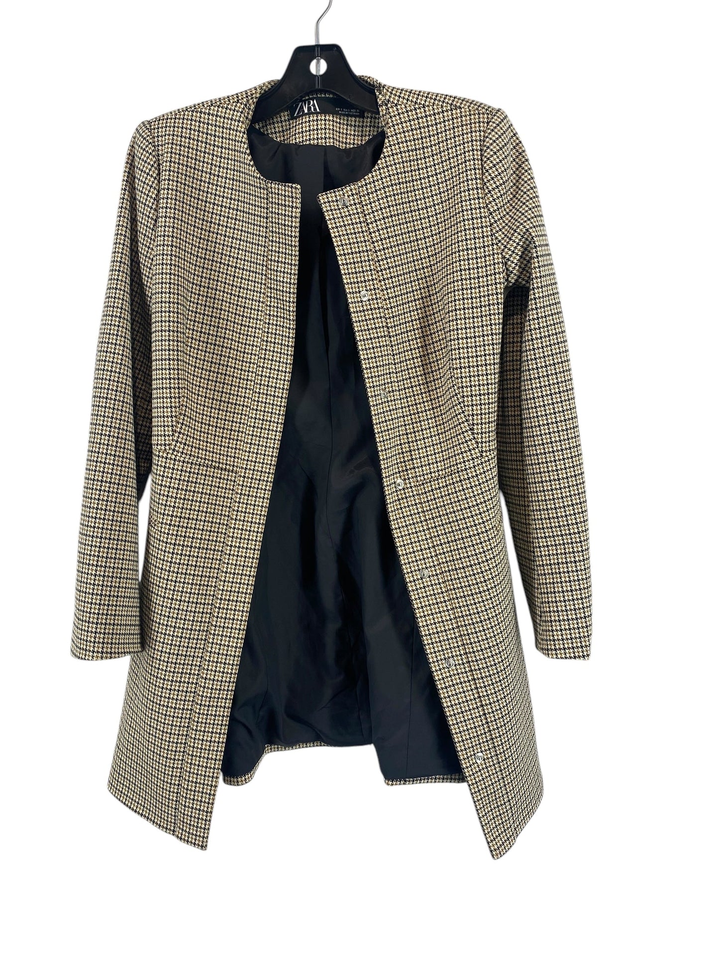 Blazer By Zara In Plaid Pattern, Size: S