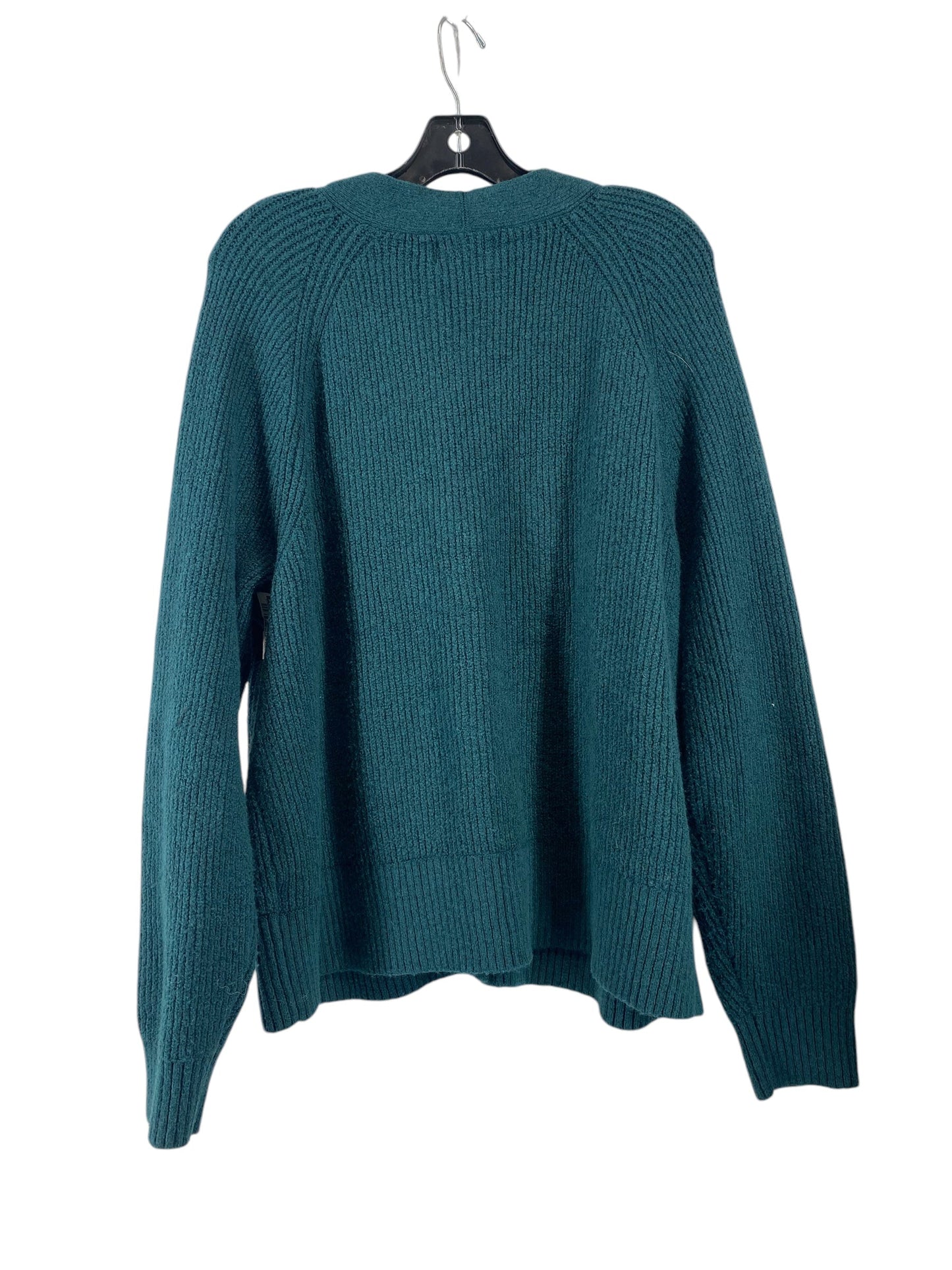 Sweater Cardigan By Old Navy In Green, Size: Xl