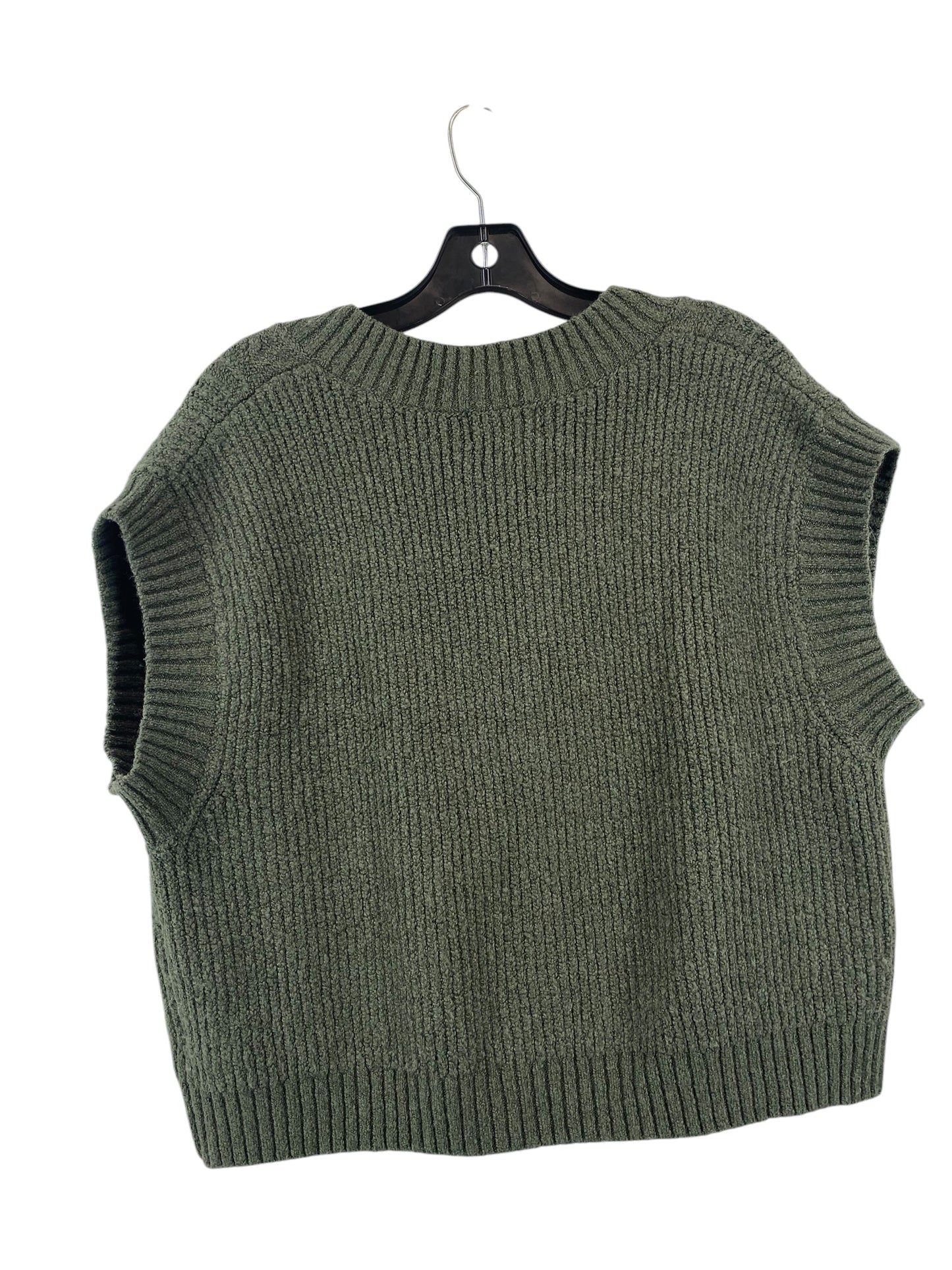 Vest Sweater By Universal Thread In Green, Size: L