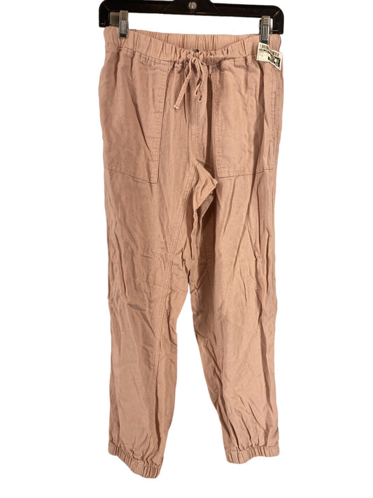 Mauve Pants Linen Love Tree, Size M