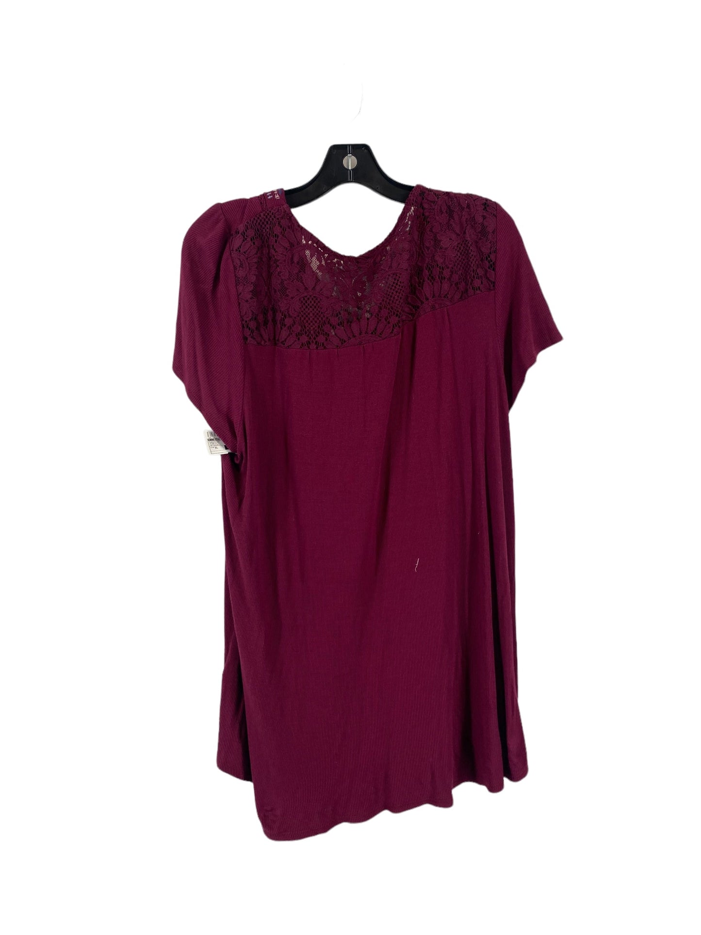 Tunic Short Sleeve By Clothes Mentor  Size: Xl