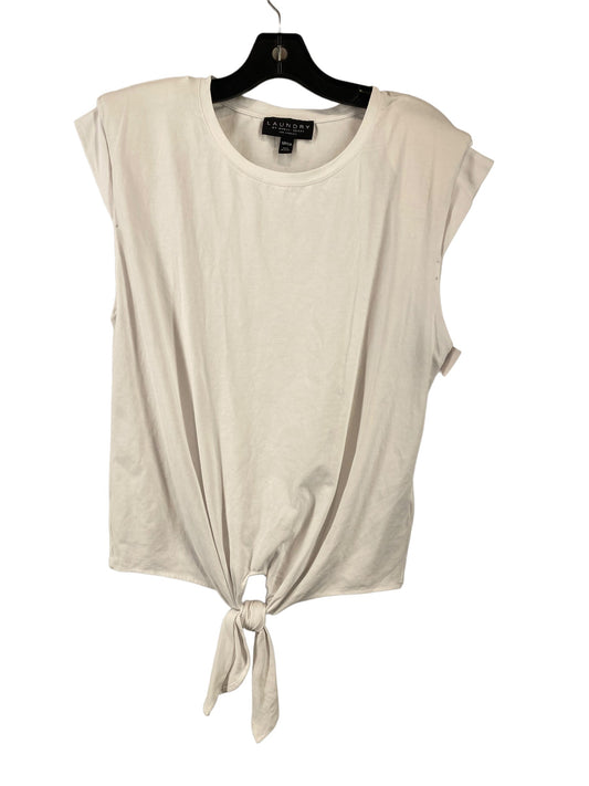 Top Sleeveless By Laundry  Size: S