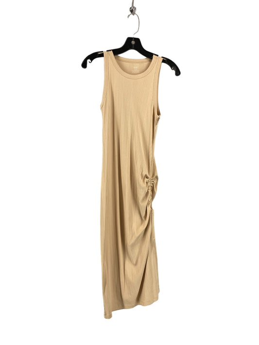 Tan Dress Casual Maxi Aerie, Size S