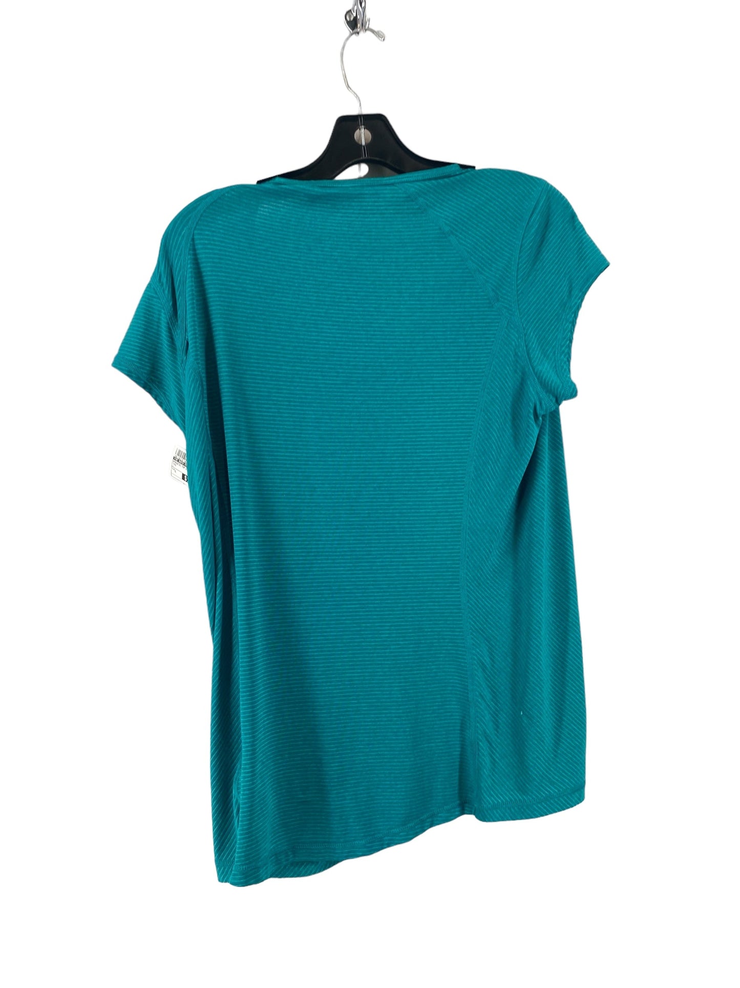 Teal Athletic Top Short Sleeve The North Face, Size L