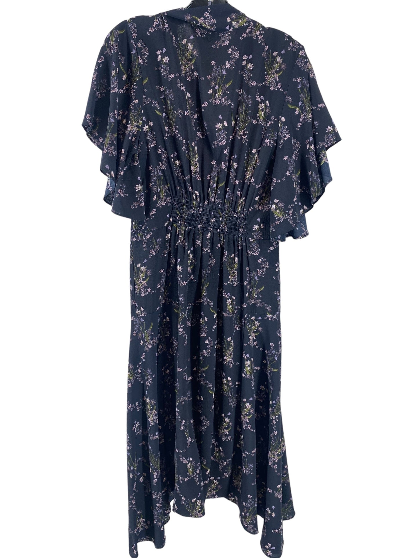 Floral Print Dress Casual Maxi Max Studio, Size L