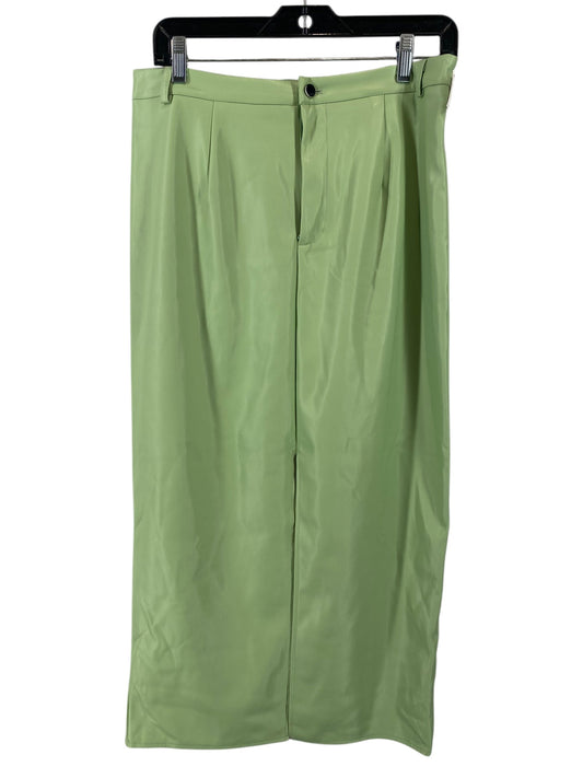 Skirt Maxi By Missguided In Green, Size: 12