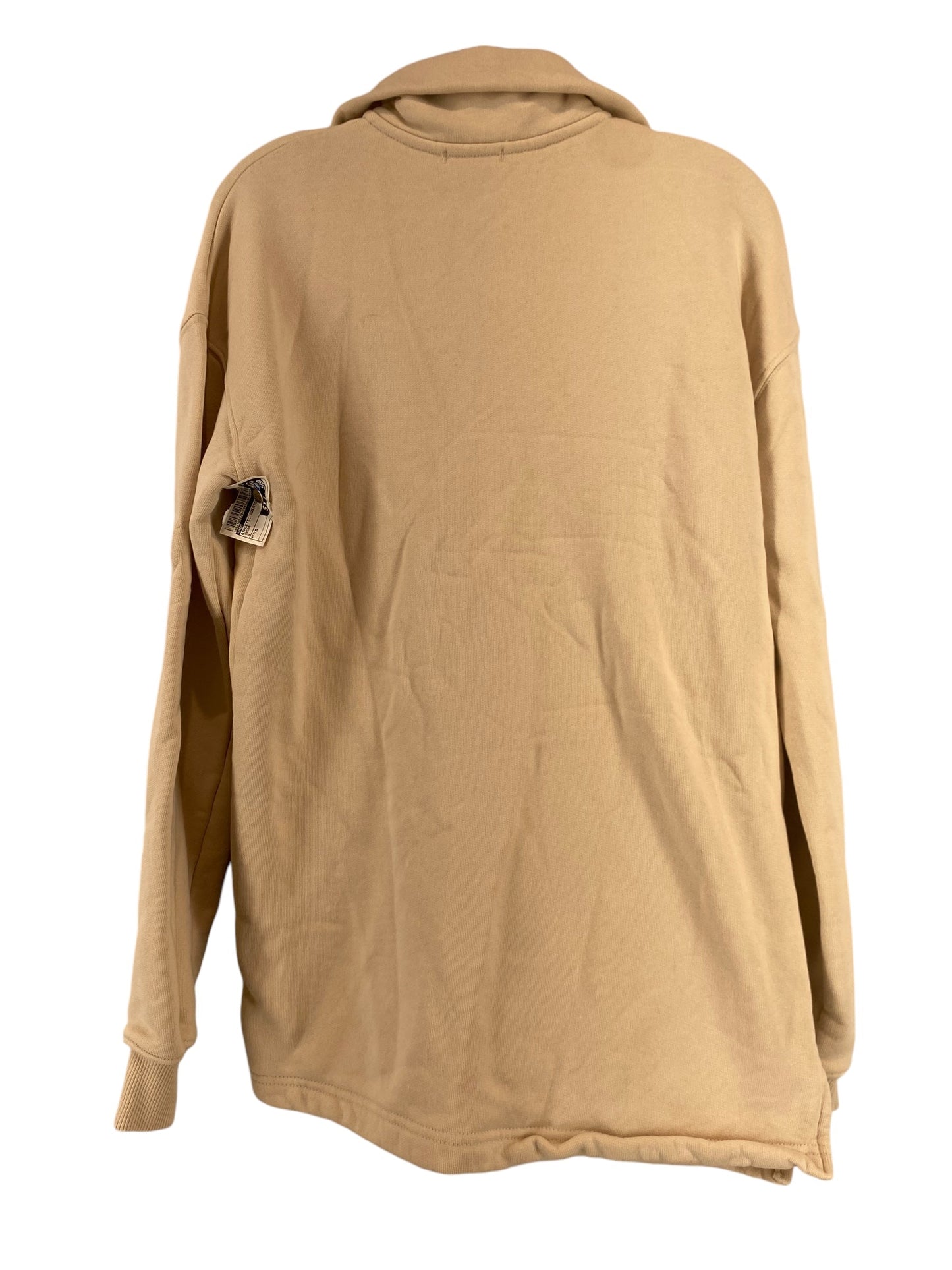 Athletic Sweatshirt Collar By H&m In Cream, Size: S