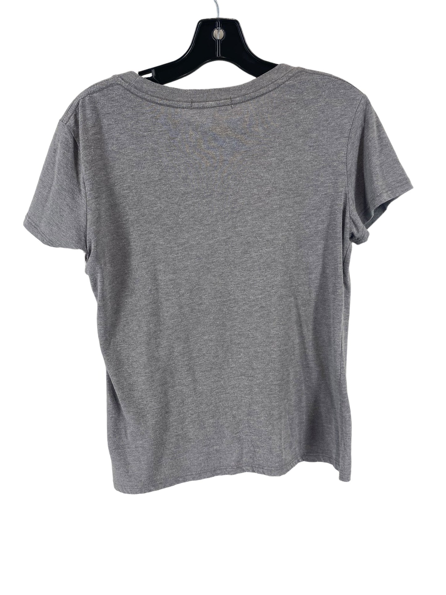 Grey Top Short Sleeve Basic Clothes Mentor, Size Xs