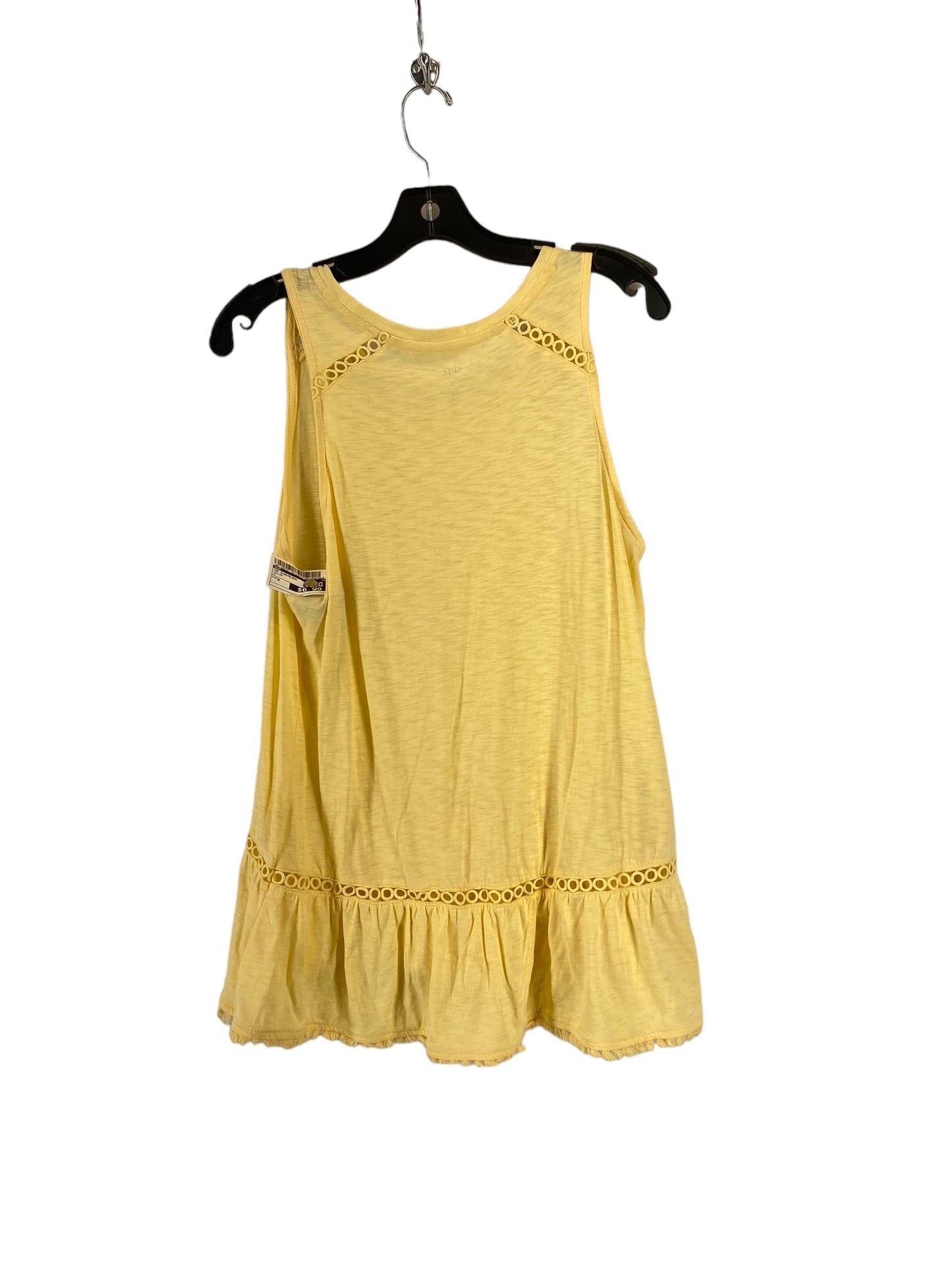 Yellow Top Sleeveless Dip, Size M