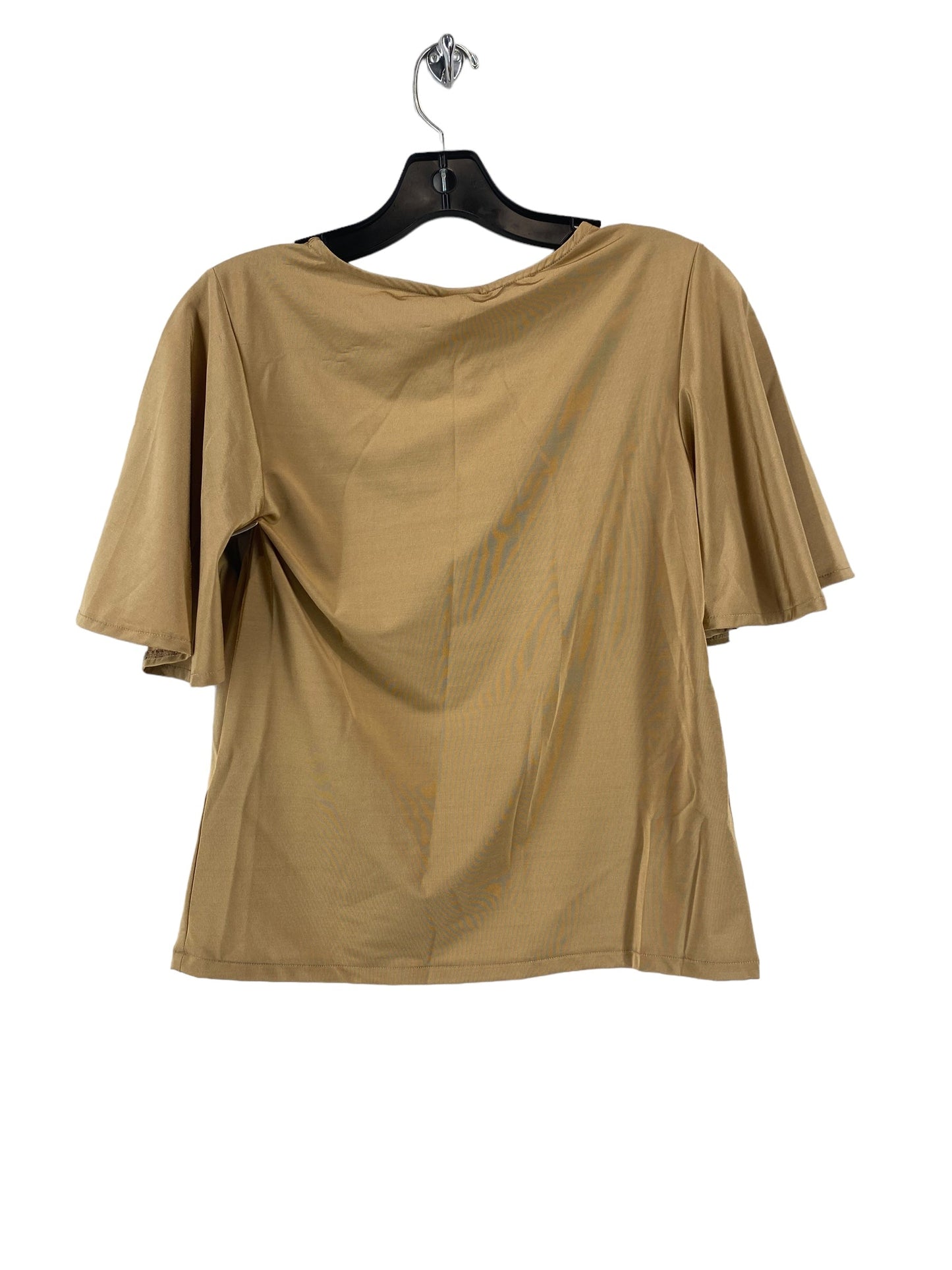 Brown Top Short Sleeve H&m, Size Xs