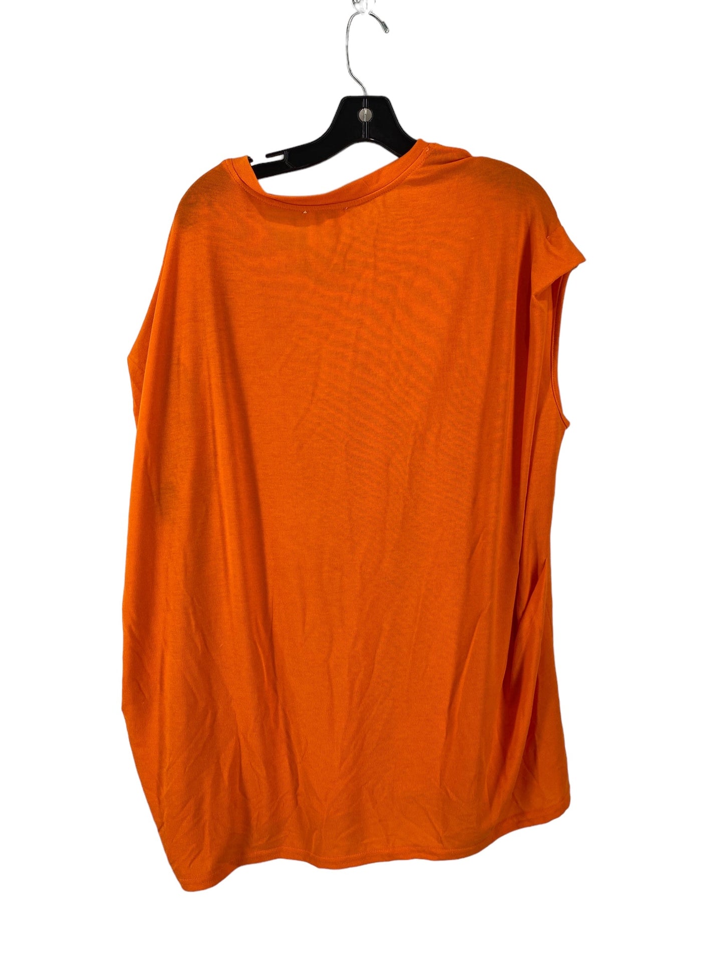 Orange Top Short Sleeve Umgee, Size L