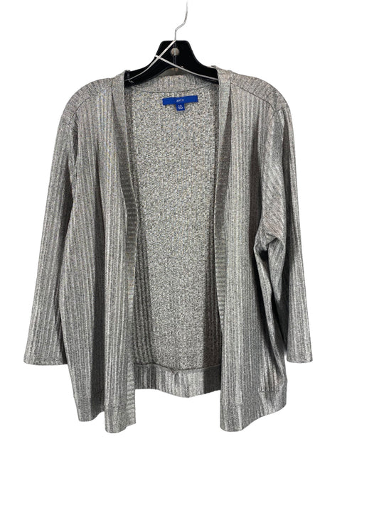 Silver Cardigan Apt 9, Size Xxl