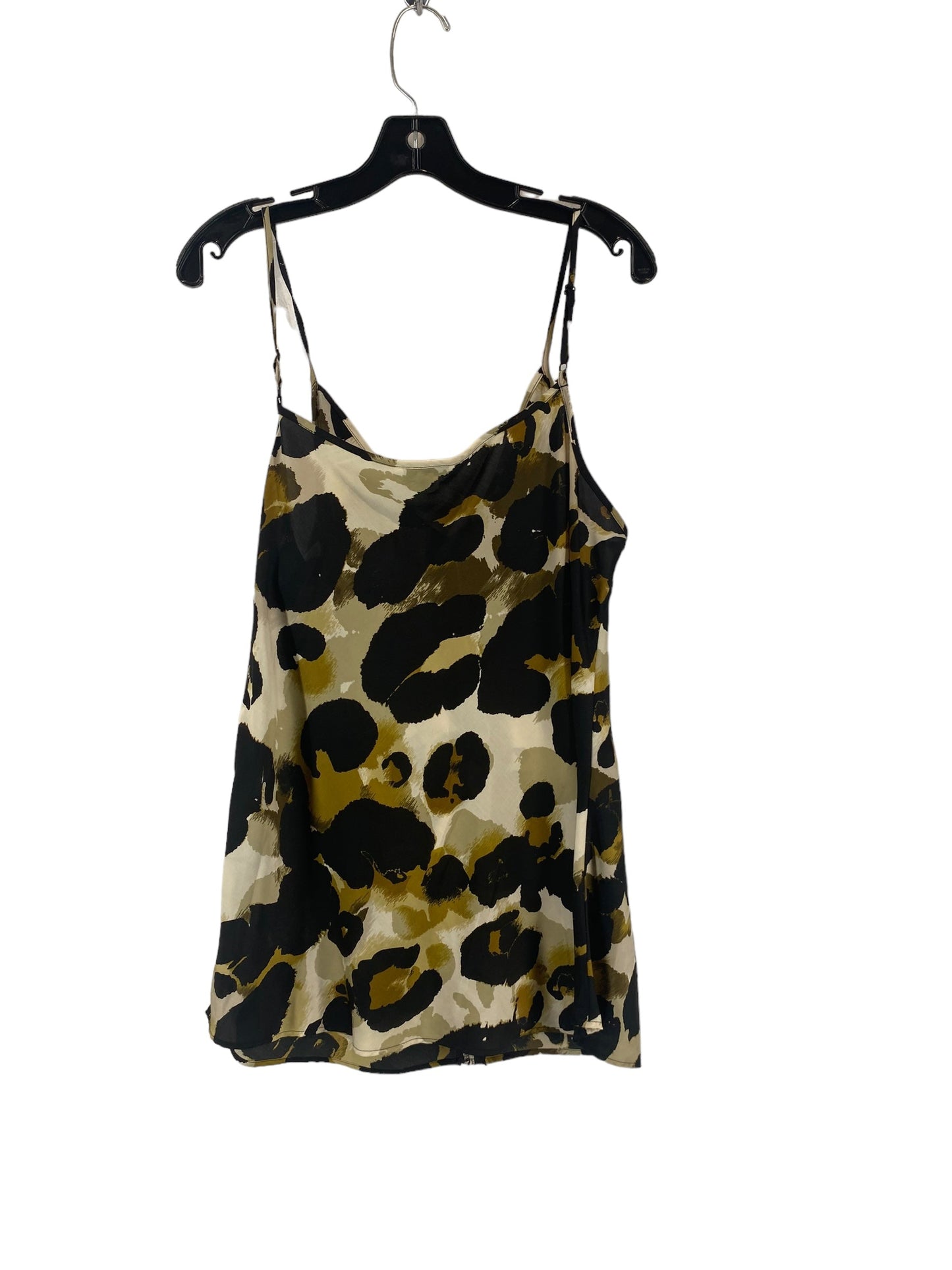 Animal Print Top Sleeveless Cabi, Size Xl