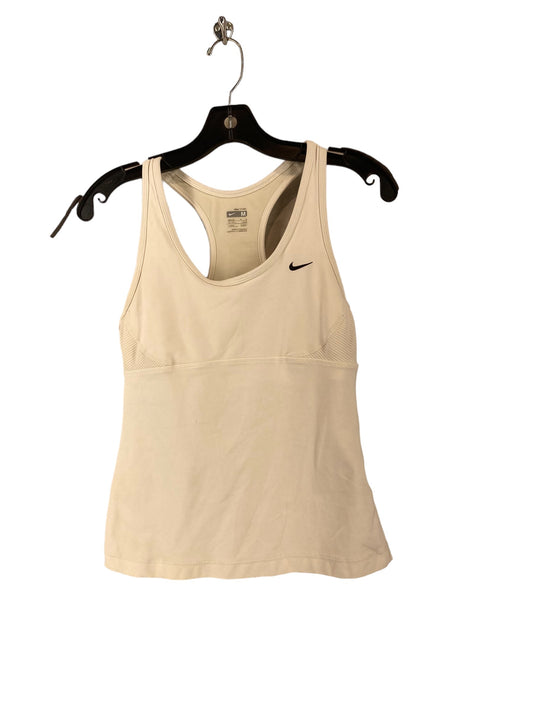 White Athletic Tank Top Nike Apparel, Size M