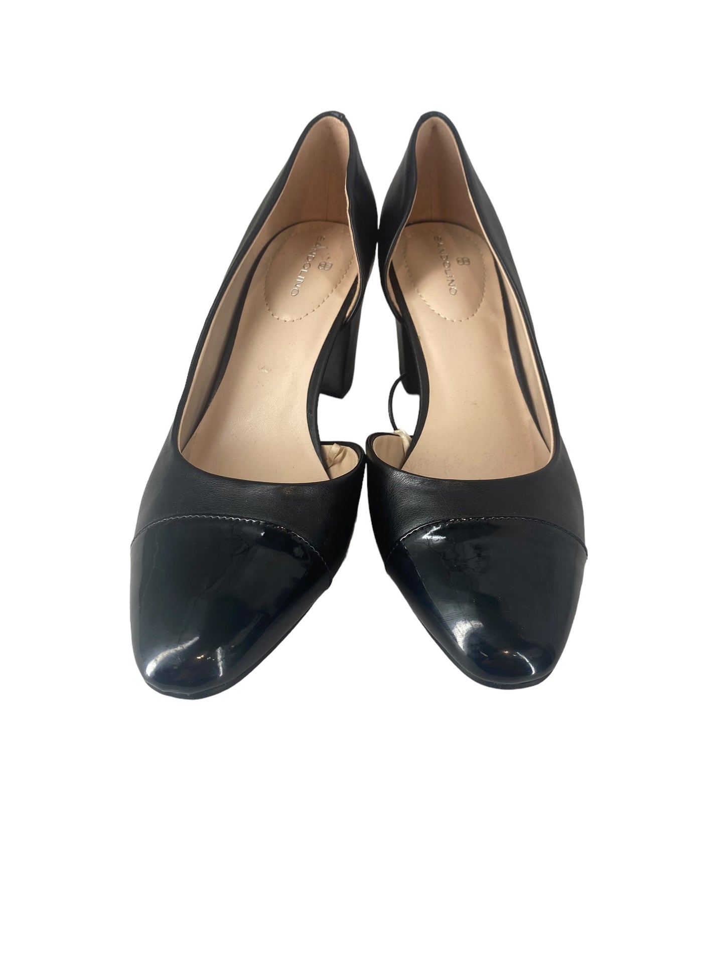 Black Shoes Heels Block Bandolino, Size 8.5