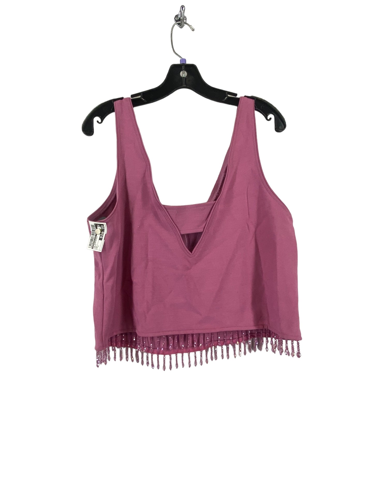 Purple Top Sleeveless Anthropologie, Size L