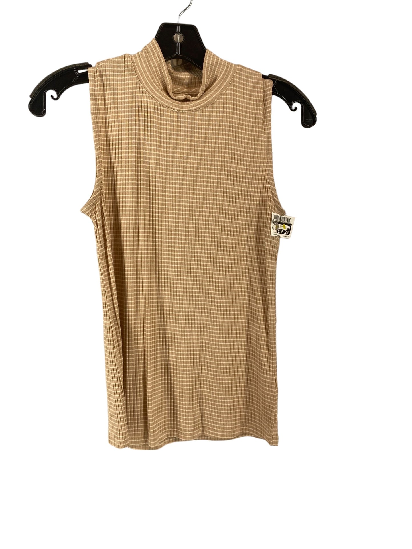 Tan Top Sleeveless Rachel Roy, Size M