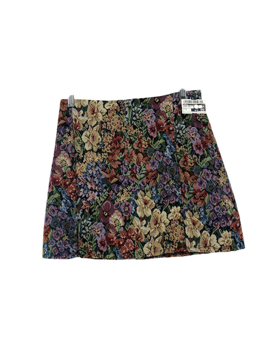 Skirt Mini & Short By Shein In Floral Print, Size: S