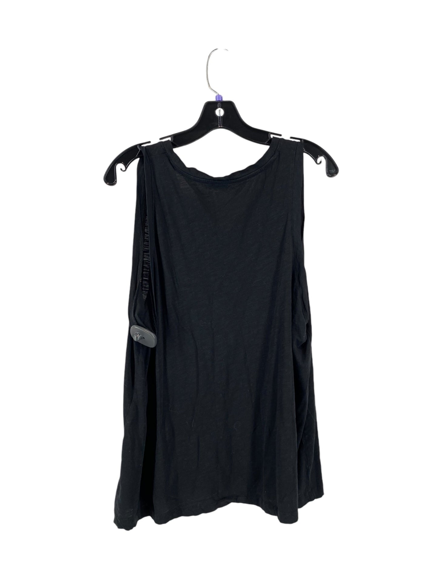 Top Sleeveless By Madewell In Black, Size: 1x