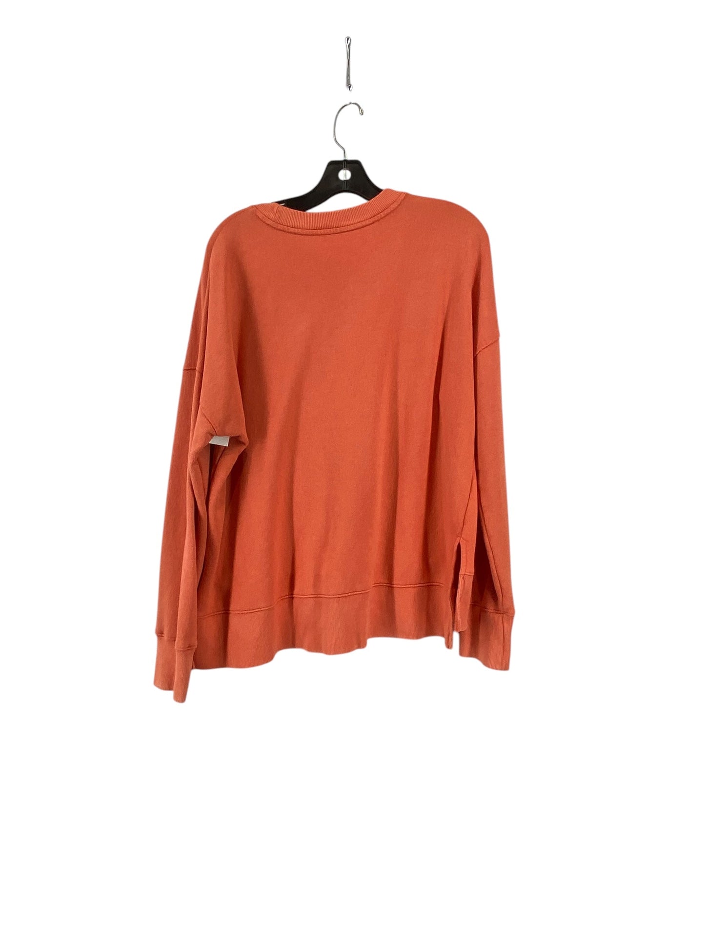 Top Long Sleeve By Time And Tru In Coral, Size: M